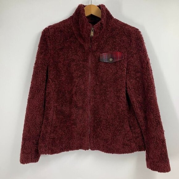 Pendleton Women's‎ Full Zip Teddy Bear Fleece Long Sleeve Jacket Size M - Picture 1 of 12
